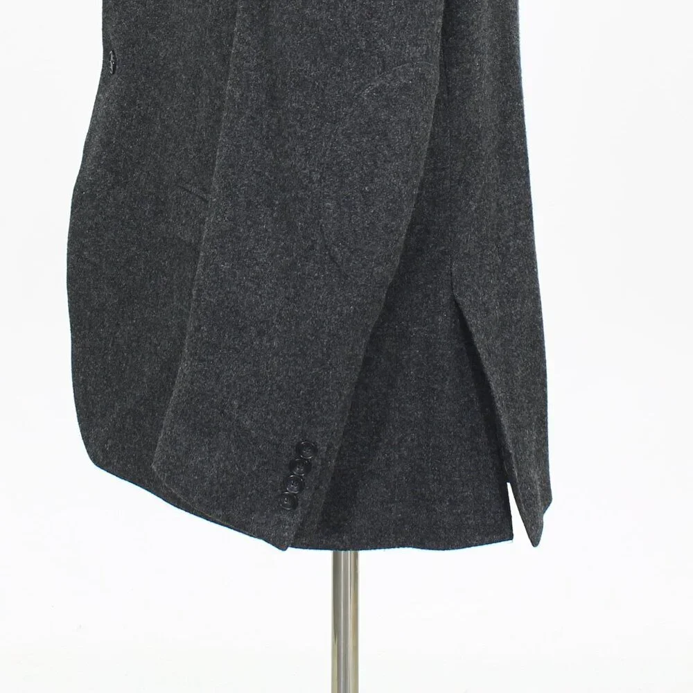 Kenneth Cole 46L Gray Solid 2-Button Sport Coat Blazer Jacket T722
